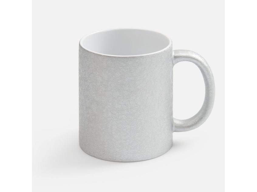 Кружка для сублимационной печати Sagredo, серебристая