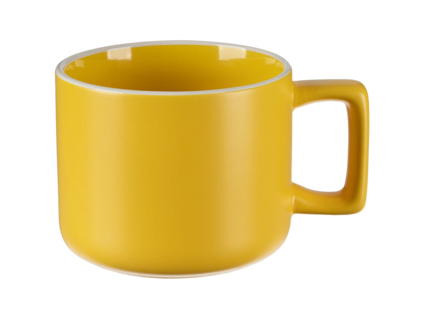 Чашка Fusion, ver.2, желтая