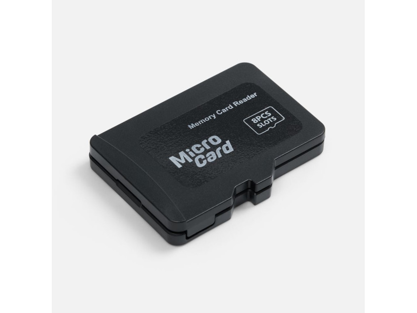 Футляр для карт памяти и SIM Multitask, черный
