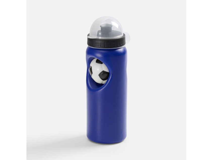 Бутылка с антистрессом Footballer, синяя