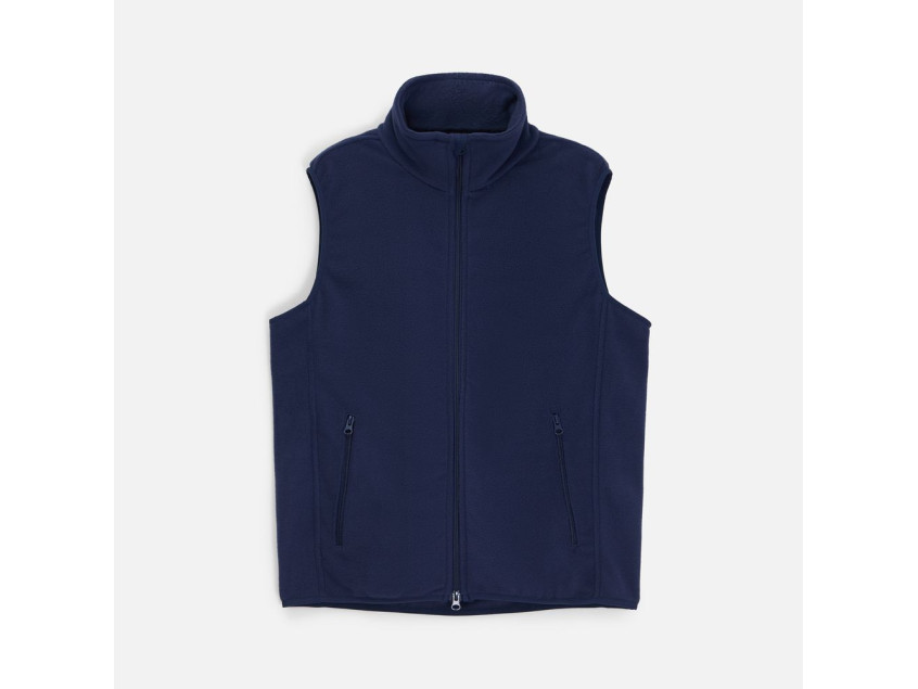 Жилет флисовый унисекс Ben Mac, темно-синий