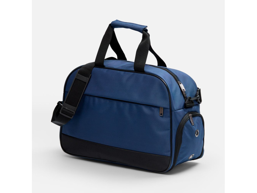 Спортивная сумка Atlantes, синяя с черным