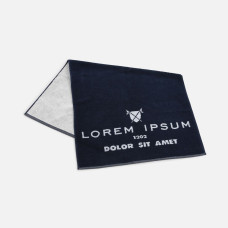 Полотенце на заказ Surpass с пестротканым логотипом, большое