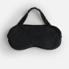 Двухстороняя маска для сна Veluto, черная