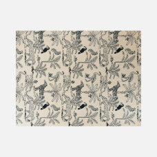 Плед Savanna, белый с синим Плед Savanna, белый с синим