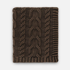 Плед Hygge, коричневый