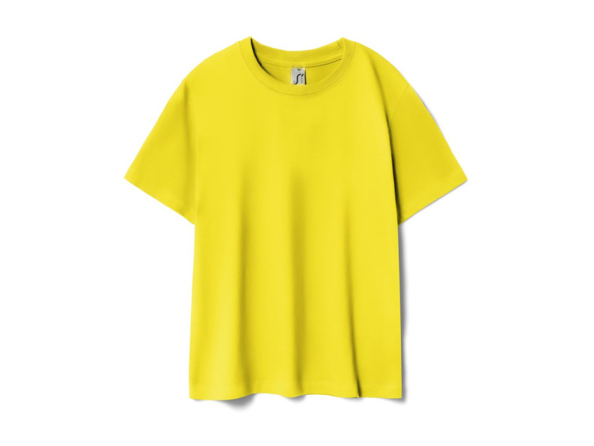 Футболка детская Regent Kids 150, желтая (лимонная)