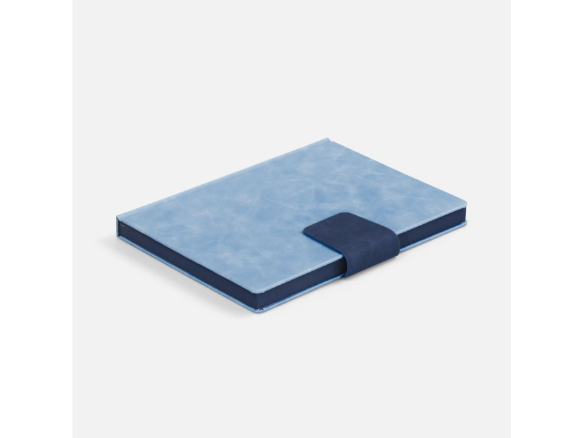 Ежедневник Grande Strap на заказ, датированный, голубой Ежедневник Grande Strap на заказ, датированный, голубой