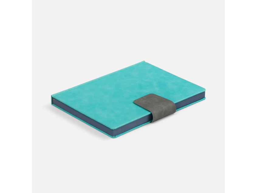 Ежедневник Grande Strap на заказ, датированный, бирюзовый Ежедневник Grande Strap на заказ, датированный, бирюзовый