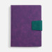 Ежедневник Grande Strap на заказ, датированный, фиолетовый Ежедневник Grande Strap на заказ, датированный, фиолетовый