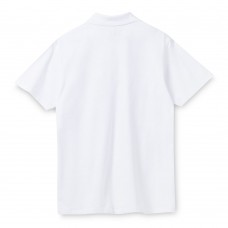 Рубашка поло мужская SPRING 210, белая