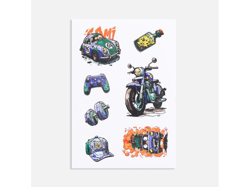 Стикерпак бумажный Thematic, 23 февраля