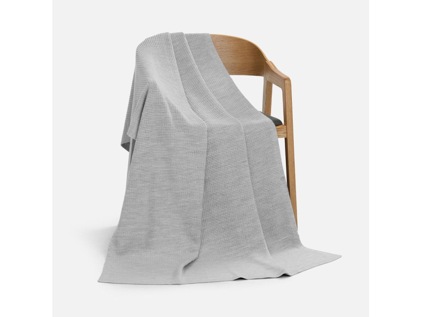 Плед Voyage в кофре, светло-серый