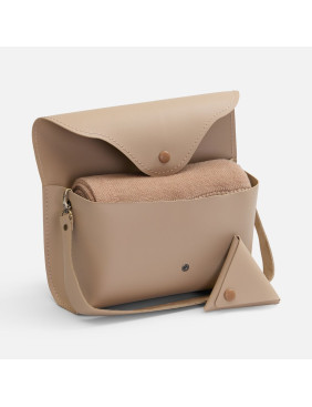 Плед Voyage в кофре, бежевый