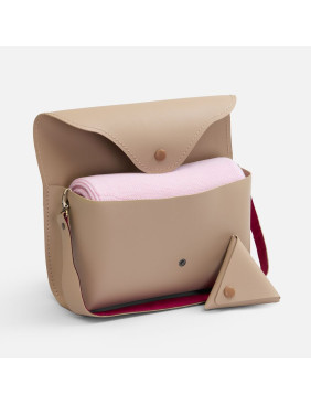 Плед Voyage в кофре, розовый