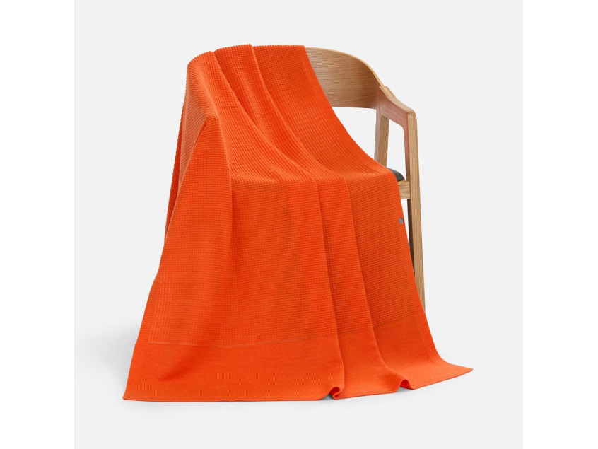 Плед Voyage в кофре, оранжевый