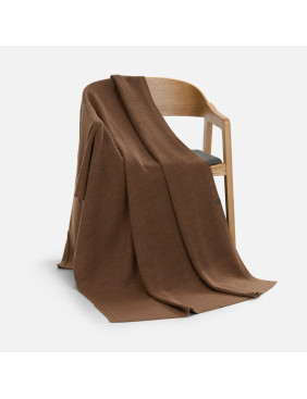 Плед Voyage в кофре, коричневый