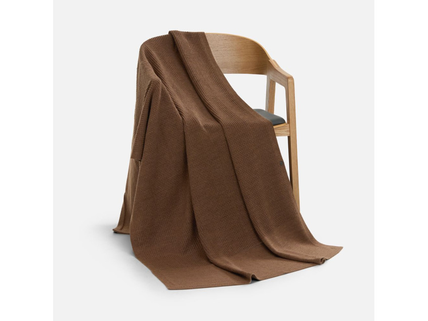 Плед Voyage в кофре, коричневый