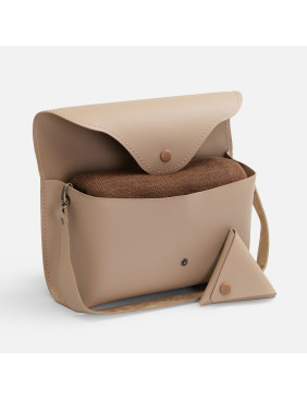 Плед Voyage в кофре, коричневый