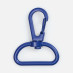 Застежка-карабин Snap Hook, L, синяя