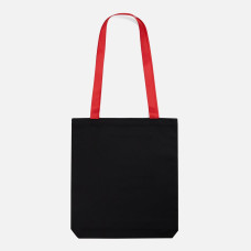 Шопер B4, черный с красными ручками