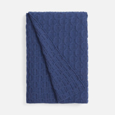 Плед Braidera, синий (черника)