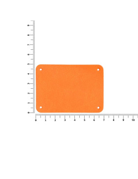 Лейбл Eta Latte, XL, темно-оранжевый