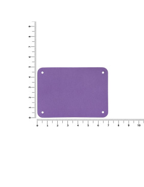 Лейбл Eta Latte, XL, фиолетовый