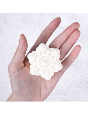 Свеча Snowlight 1, белая, 6 см