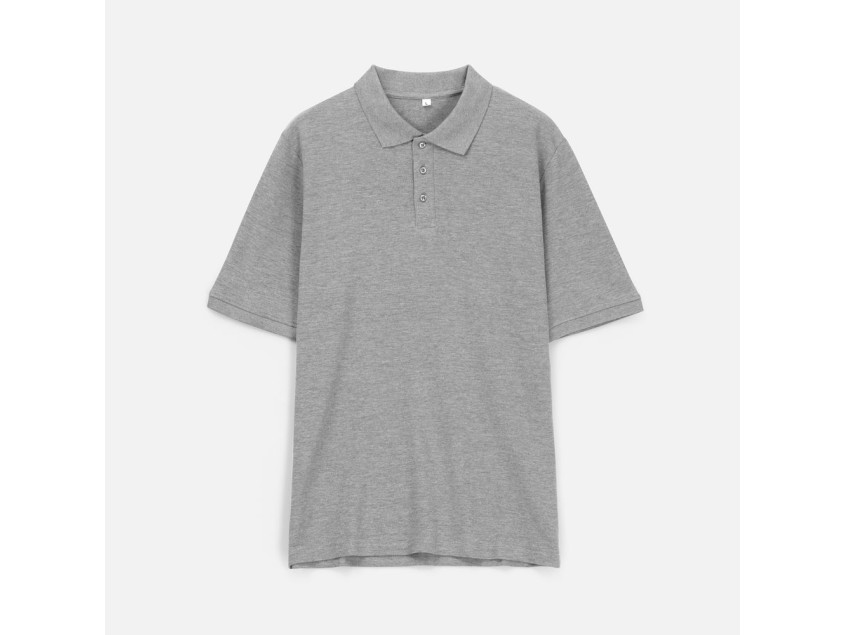 Рубашка поло унисекс Upswing, серый меланж