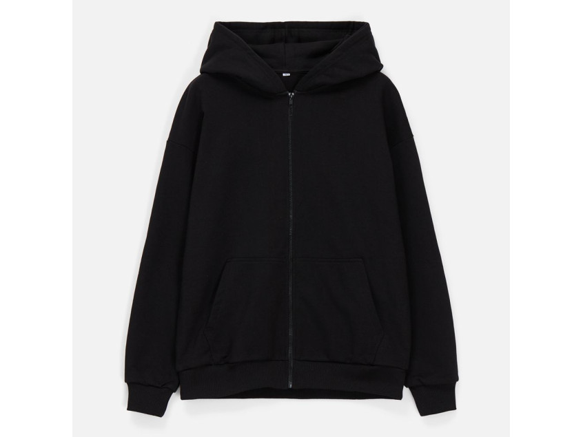 Толстовка унисекс оверсайз Sartoro, черная