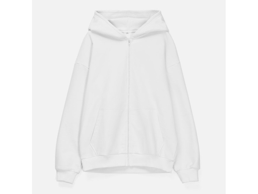 Толстовка унисекс оверсайз Sartoro, белая