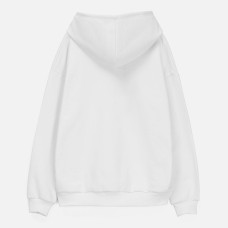 Толстовка унисекс оверсайз Sartoro, белая
