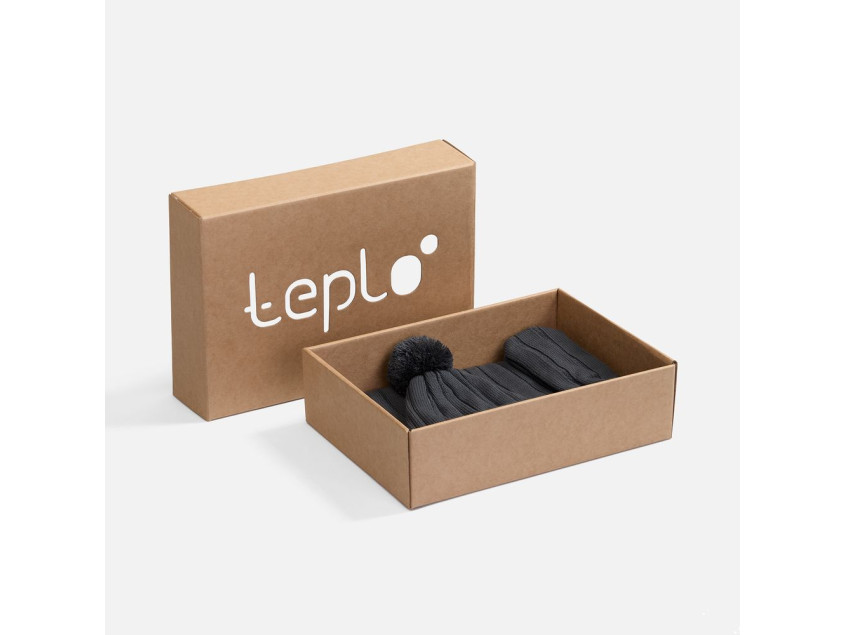 Набор Knit Beat, серый (графит)