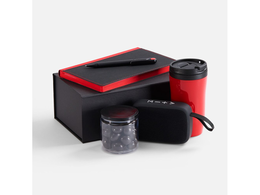 Набор Nice Twice Underway, черный с красным