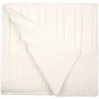 Шарф Knit Beat, белый (молочный) Шарф Knit Beat, белый (молочный)