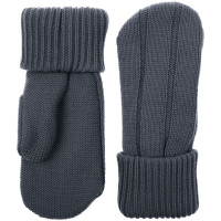 Варежки Knit Beat, серые (графит) Варежки Knit Beat, серые (графит)
