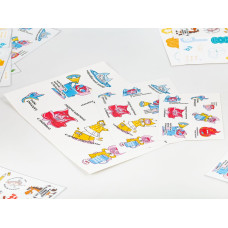 Наклейки бумажные Sticker Pack на заказ, M