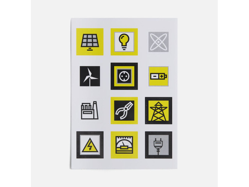 Стикерпак бумажный Industry, энергетика