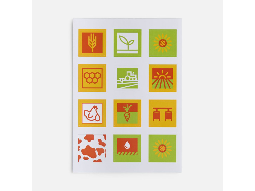Стикерпак бумажный Industry, сельское хозяйство