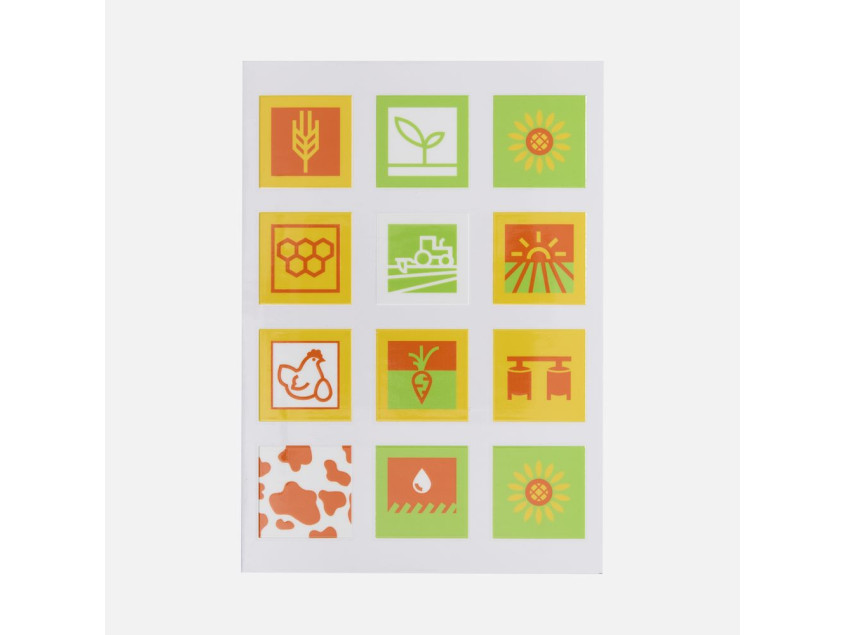 Стикерпак UV-DTF Industry, сельское хозяйство