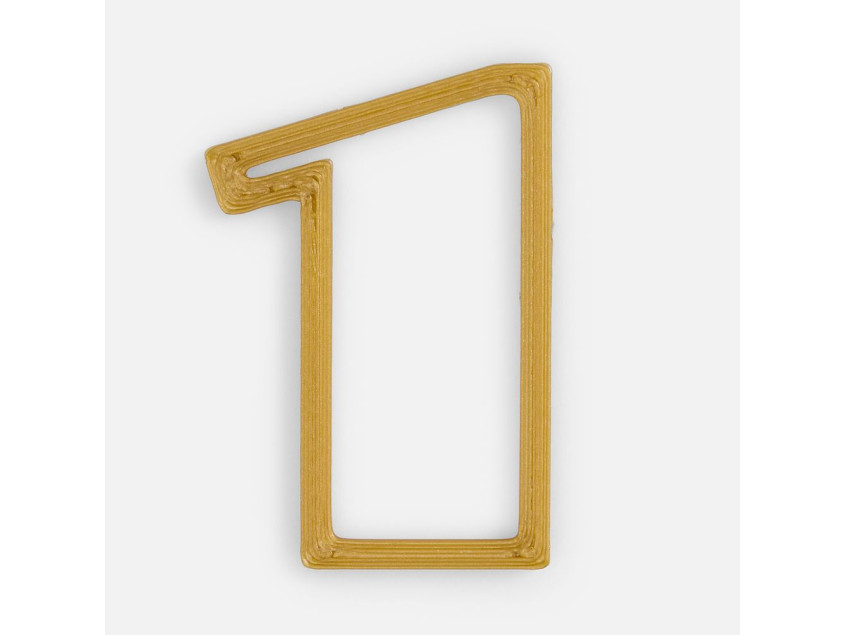 Подвеска Symbol, 3D-печать на заказ, цифра 1