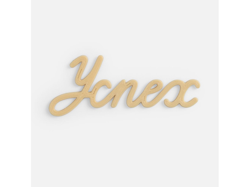 Подвеска Word, 3D-печать на заказ, успех