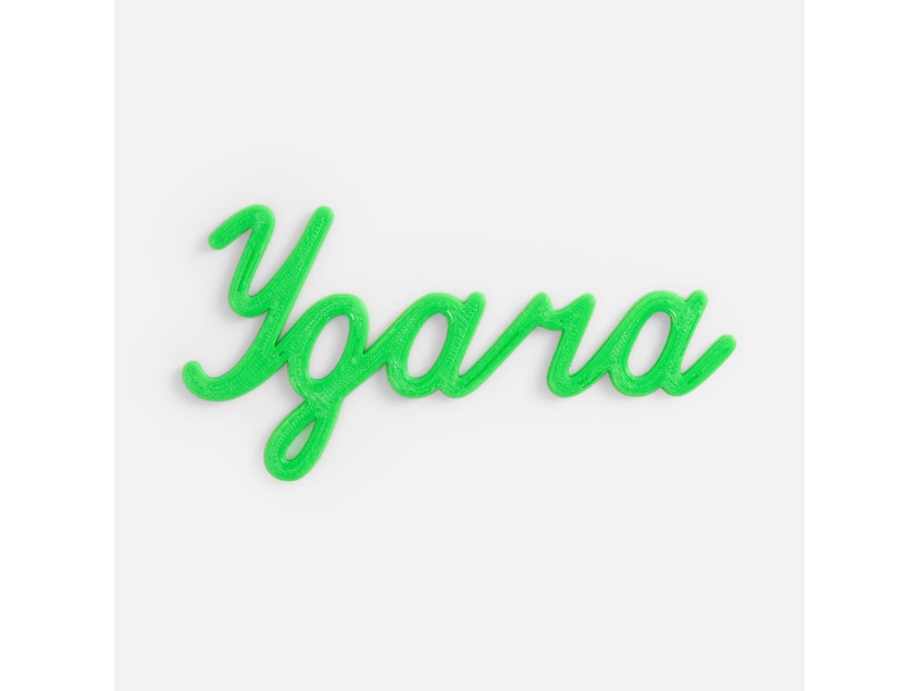 Подвеска Word, 3D-печать на заказ, удача