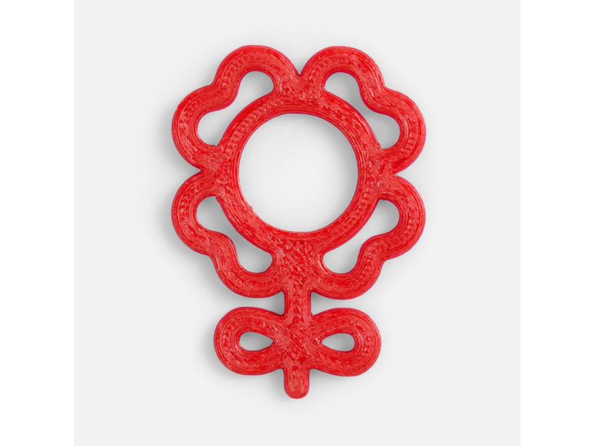 Подвеска Flora, 3D-печать на заказ, подсолнух