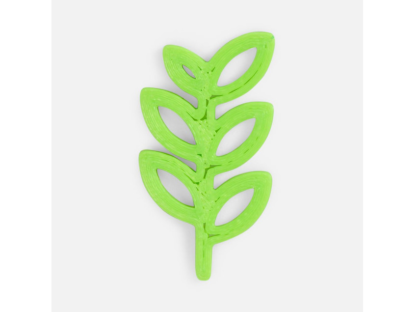 Подвеска Flora, 3D-печать на заказ, лист рябины