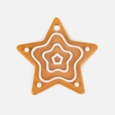 Мини-подвеска «Пряник», звездочка Мини-подвеска «Пряник», звездочка