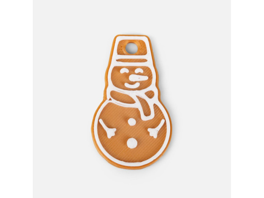 Мини-подвеска «Пряник», снеговик