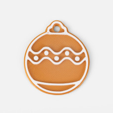 Мини-подвеска «Пряник», шарик