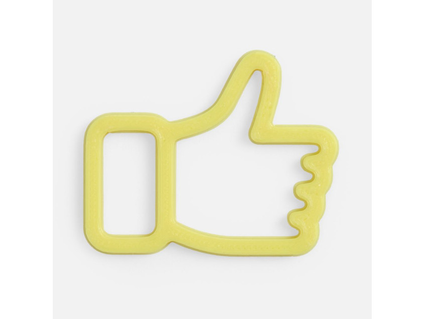 Подвеска Contour, 3D-печать на заказ, лайк